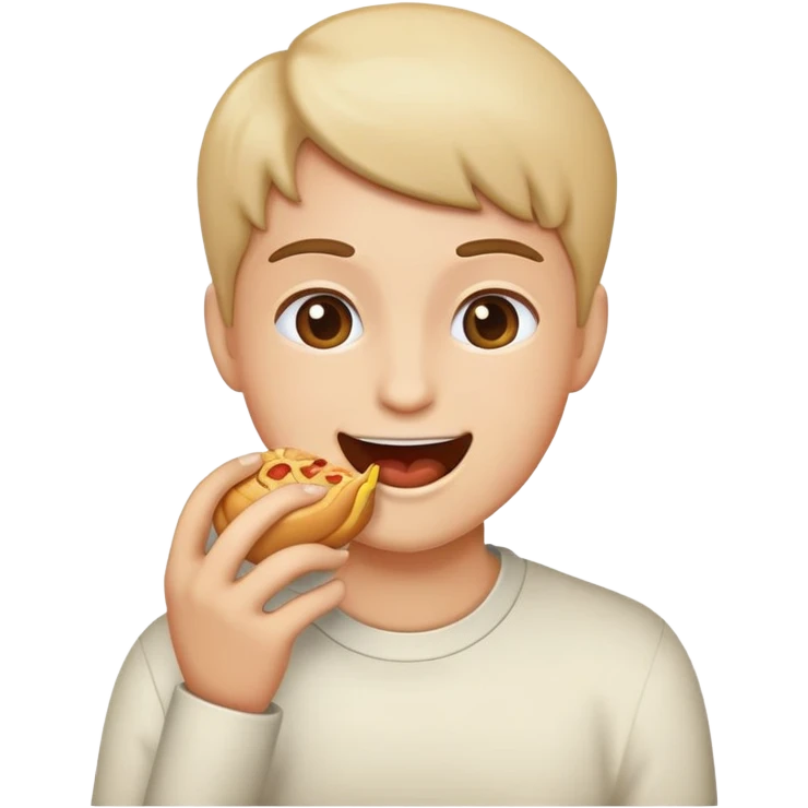 Eating emoji