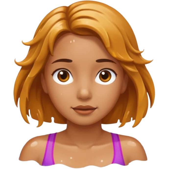 girl swimming  emoji