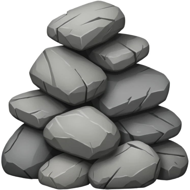 اتش و سنگ emoji