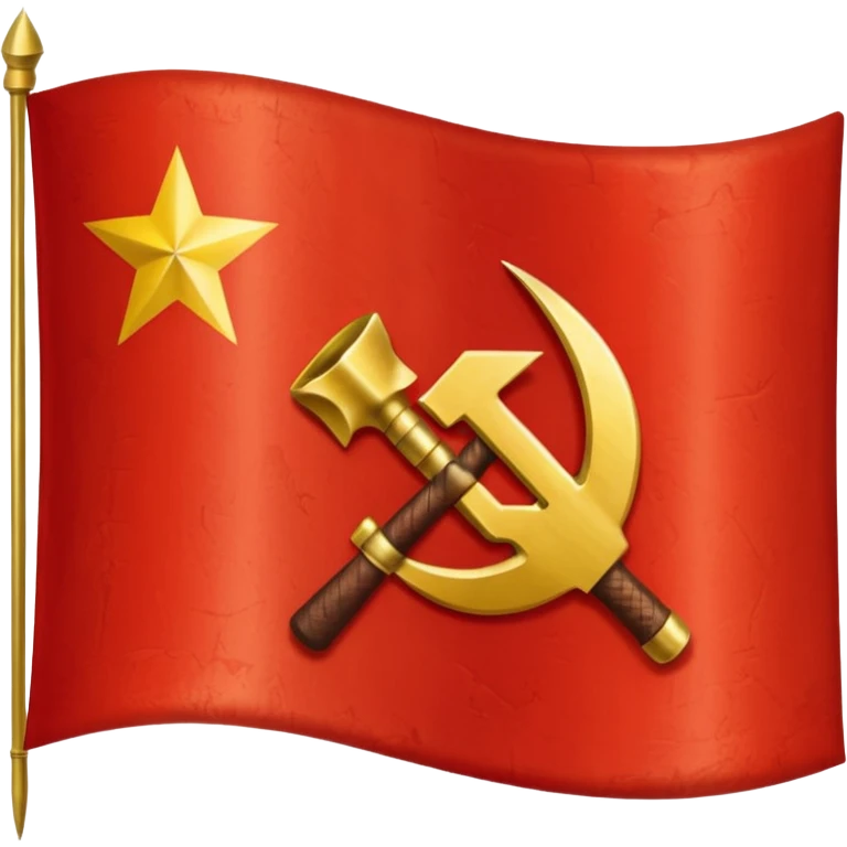 BANDERA DE LA UNIÓN SOVIÉTICA ☭ emoji