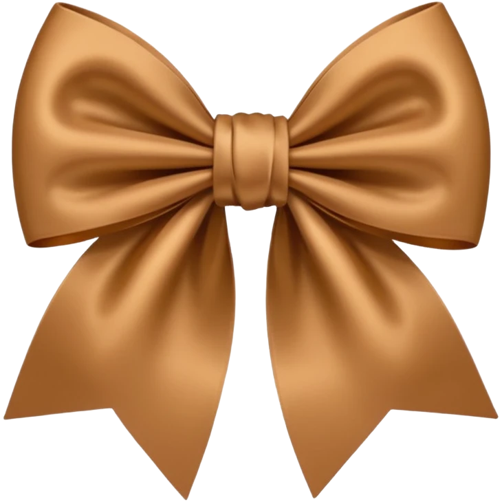 Light Brown bow  emoji