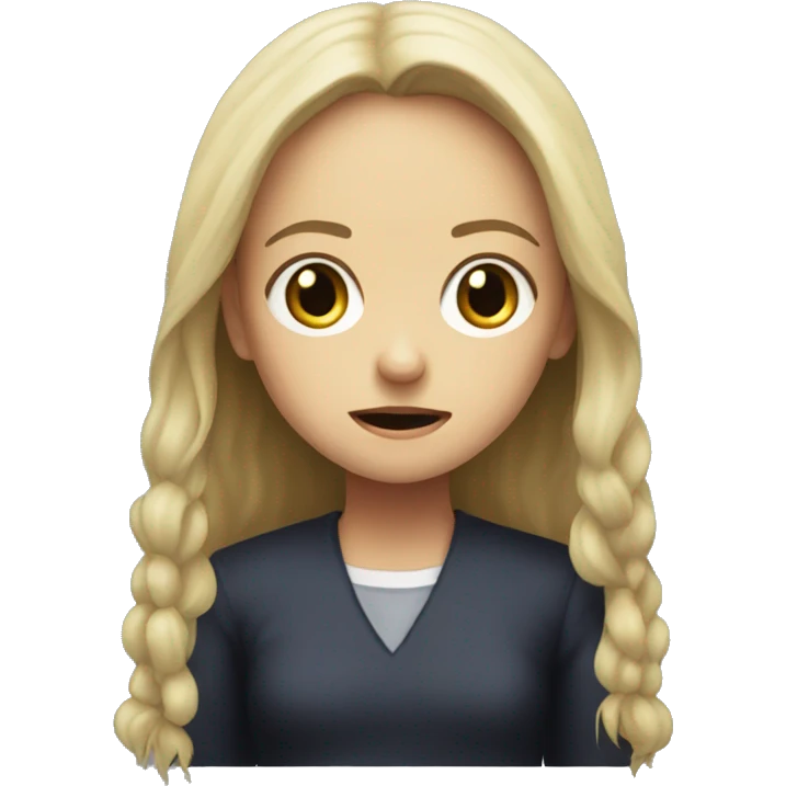 The girl from the exorcist  emoji