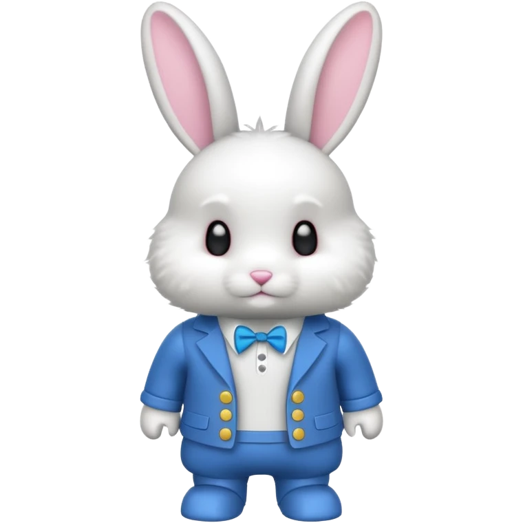 Make a bunny with classic roblox emoji