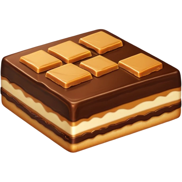 millionaires shortbread slice emoji