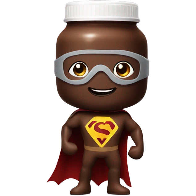 Nutella super hero  emoji