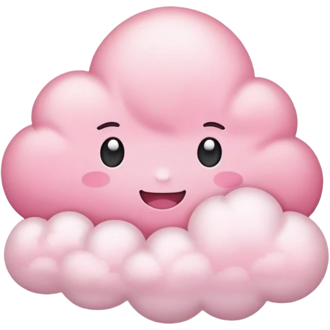 pink cloud emoji