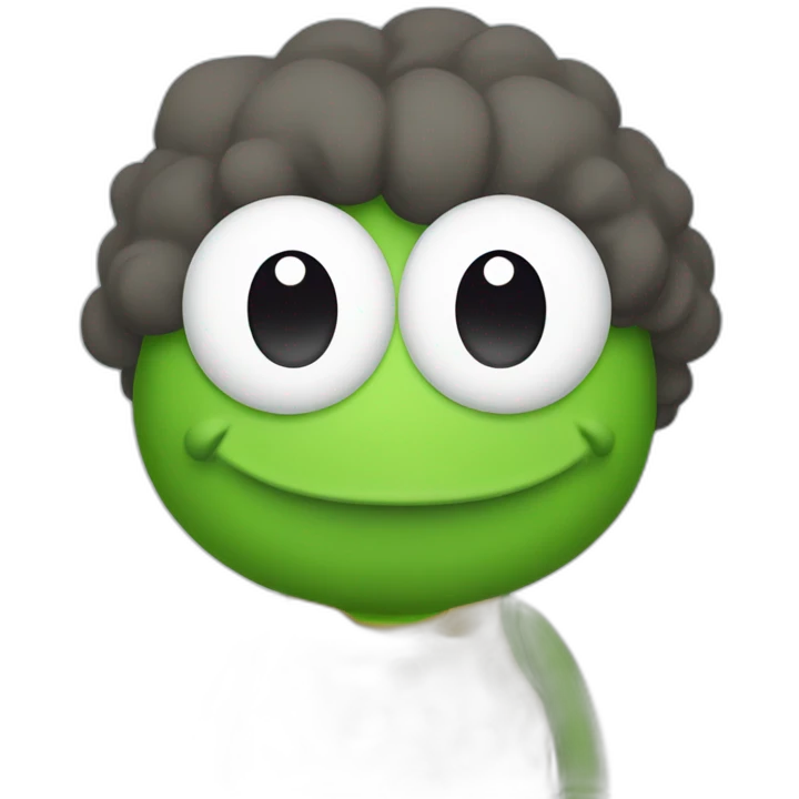 Kawaii Keroppi-from-hello And Friends emoji