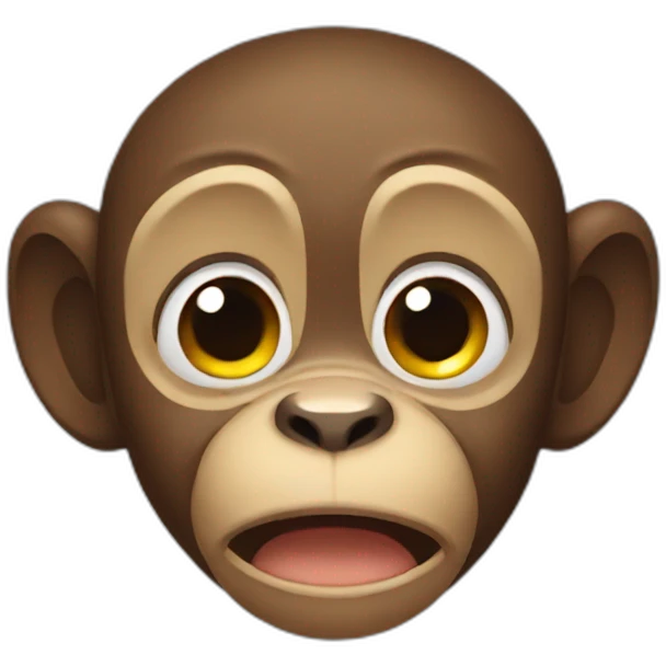 Crying Monkey emoji