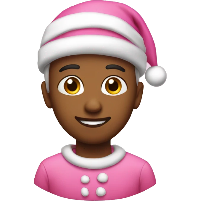 Pink Christmas  emoji