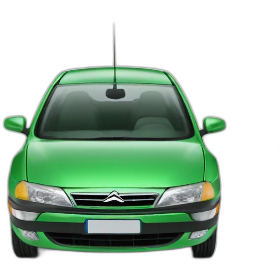 Citroën c5 vert emoji