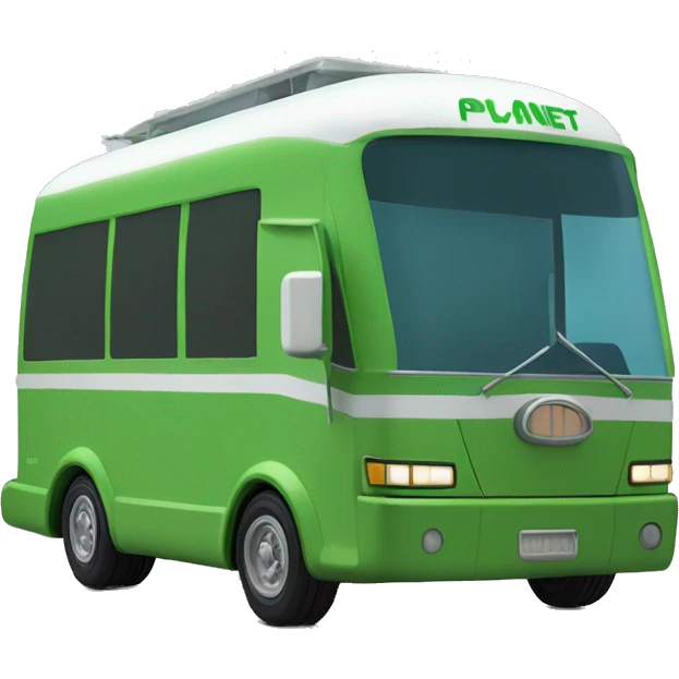 Planet Express wide-fender Papercraft long step-van  emoji