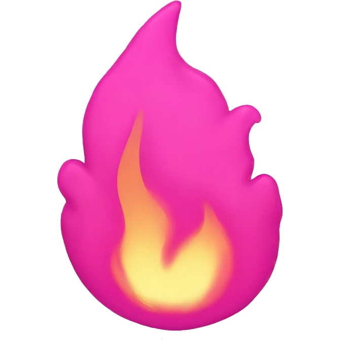 pink fire emoji