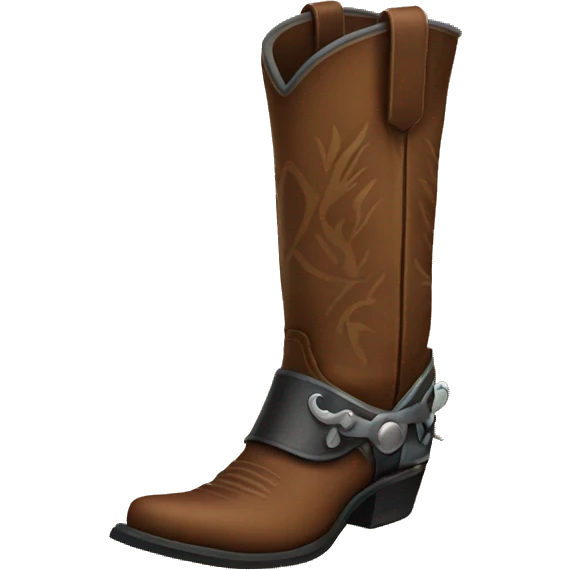 Cowboy boots emoji