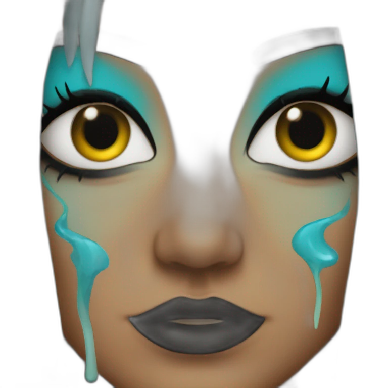 Bruja-sexy-ojos azules emoji