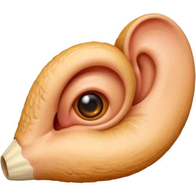 Left Human's ear emoji