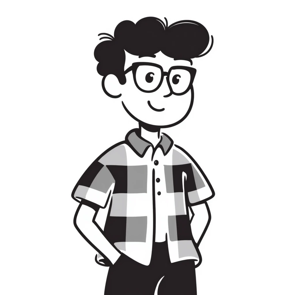 nerdy guy with glasses emoji