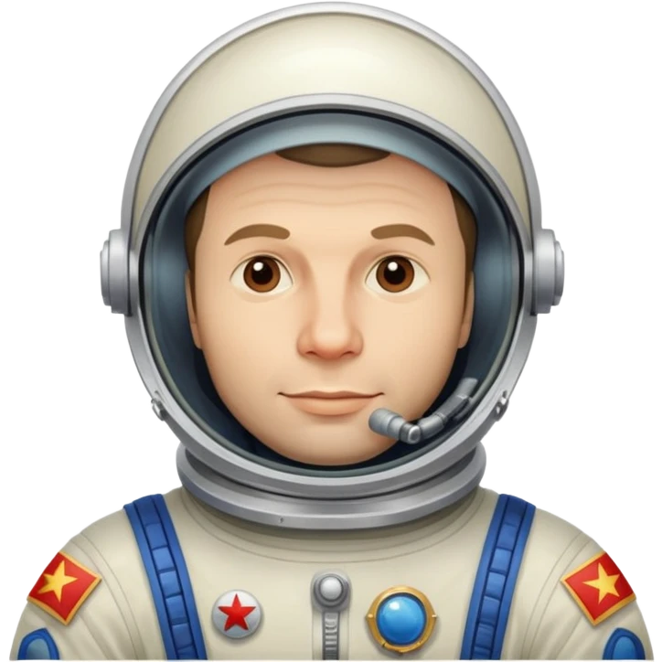 Gagarin Soviet cosmonaut emoji