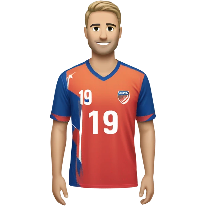 Trikot mit Nummer 19 emoji