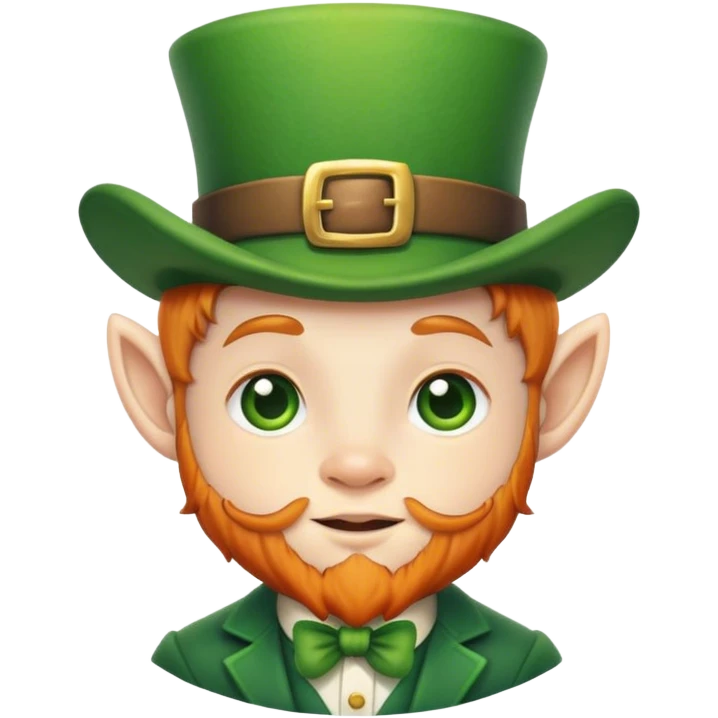 Little leprechaun   emoji