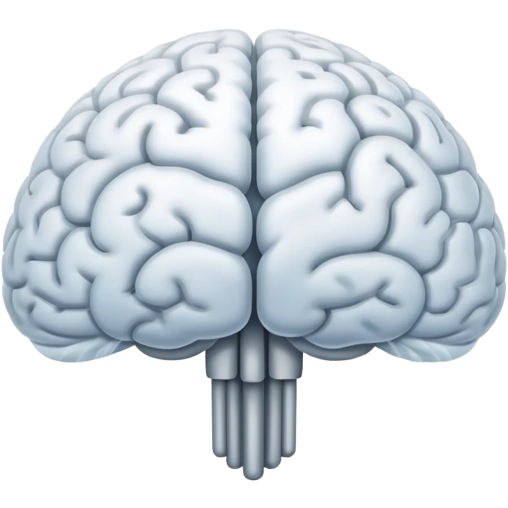 brain surrounded by fog emoji