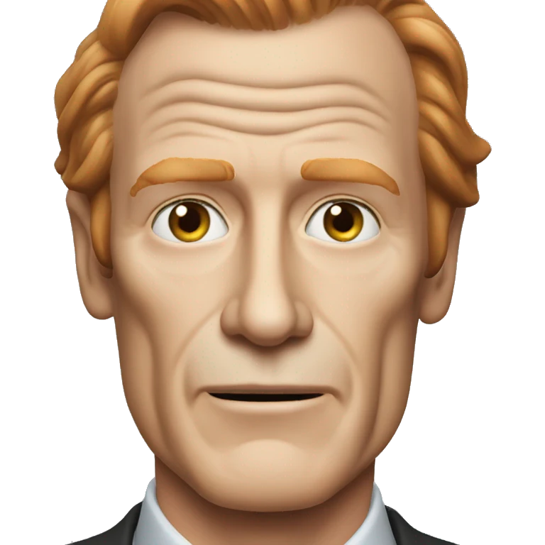 bill Nighy ginger emoji
