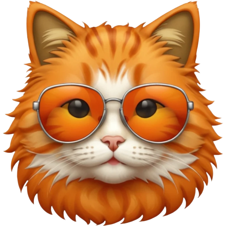 Cat wearing sunglasses emoji