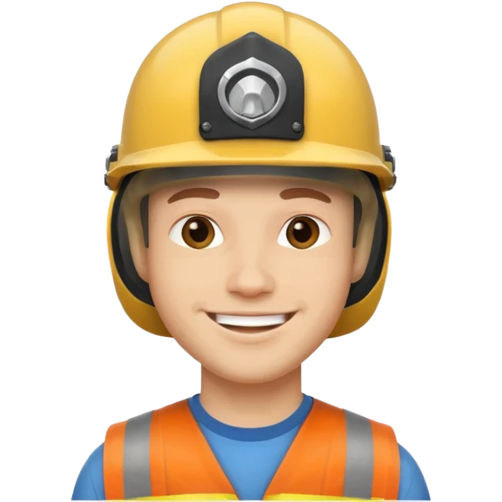 man with helmet emoji