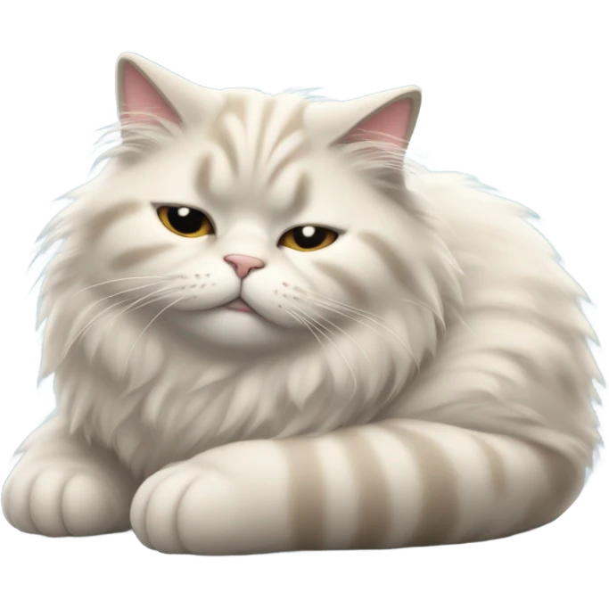 cat sleeping emoji