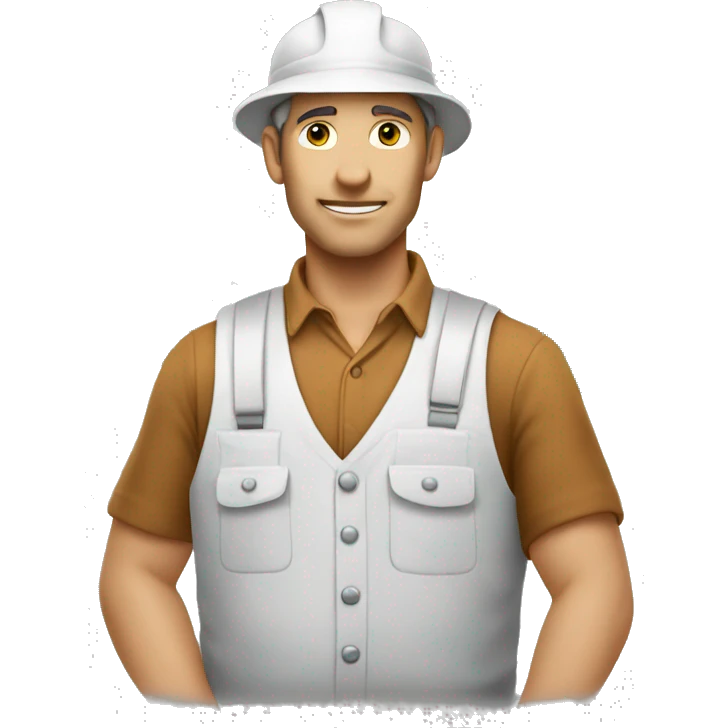 cotton plant white worker emoji