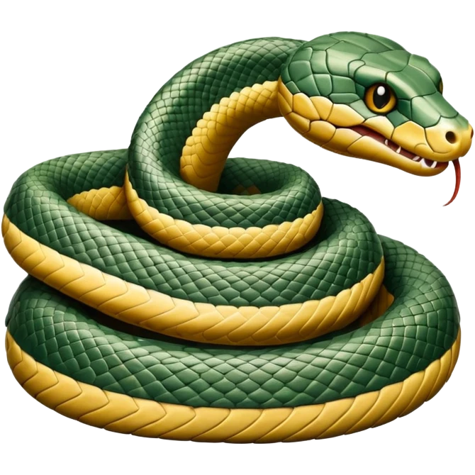 emotional damage of snake emoji