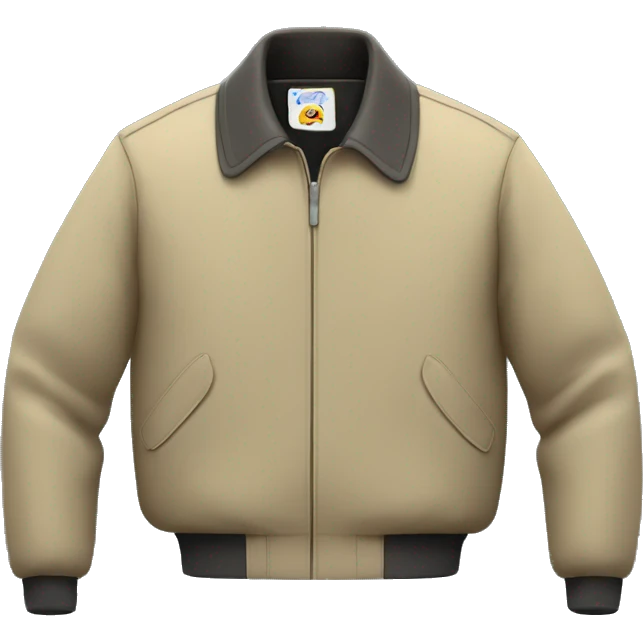 Casual men's harrington style jacket emoji