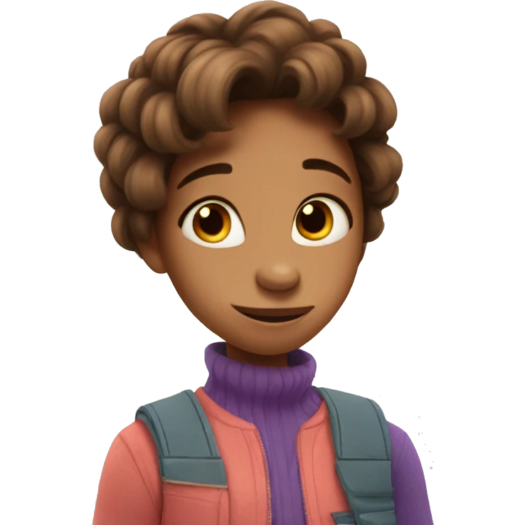 riley face from inside out 2 movie  emoji