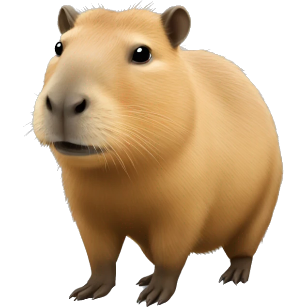 Capybara emoji