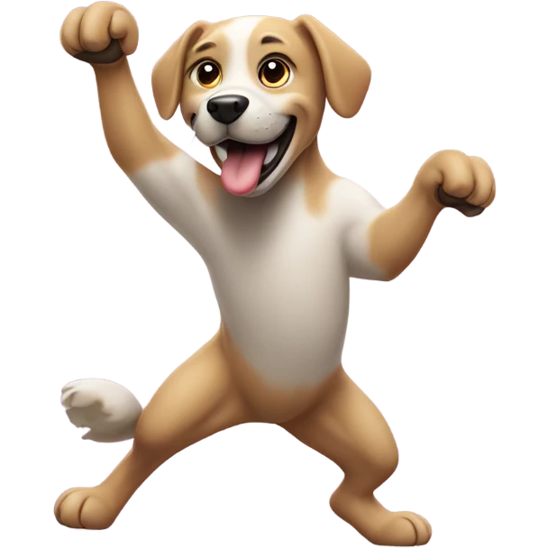 dog dancing  emoji