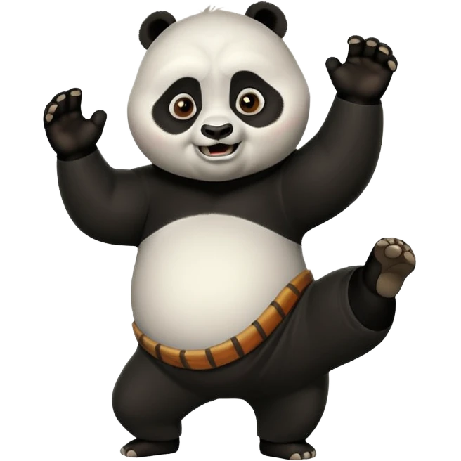 kung fu panda emoji