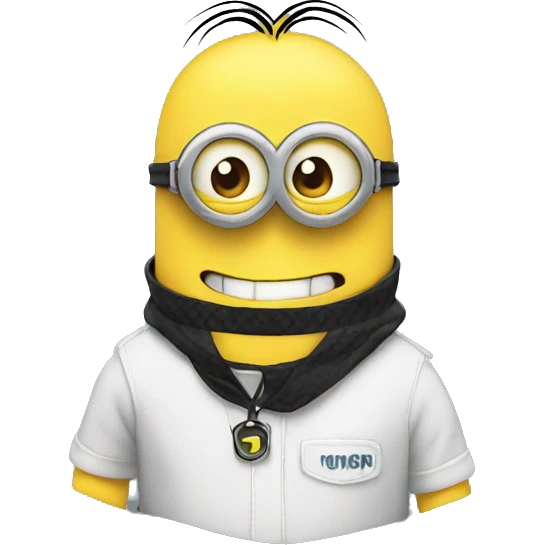 carbon fibre Kevin minion emoji