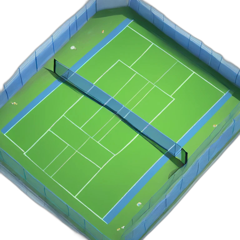 padel tennis court emoji