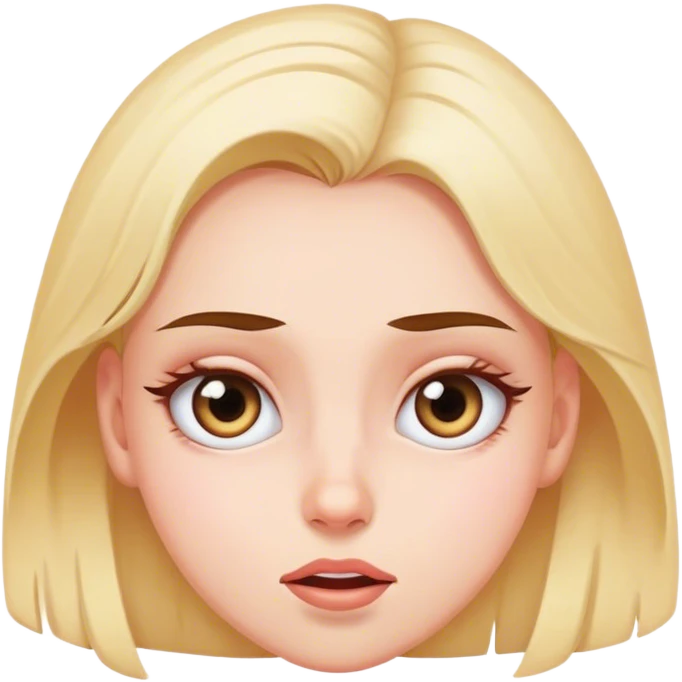 Girl rolling eyes  emoji