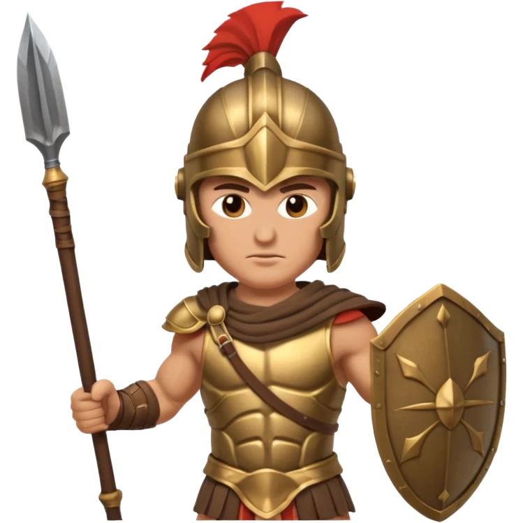 ancient Greek warrior emoji