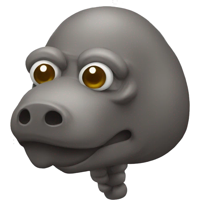 Cancerbero fumando emoji