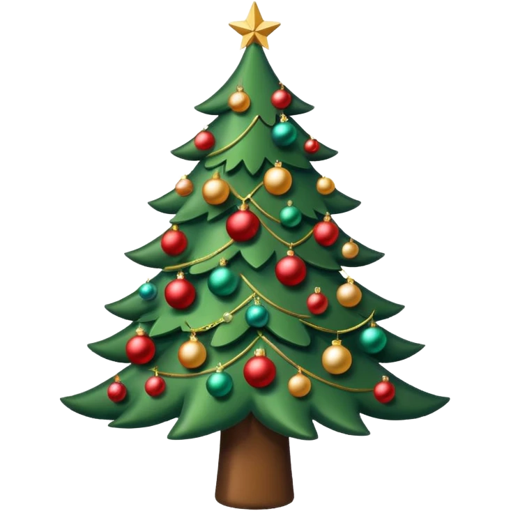 Christmas tree emoji