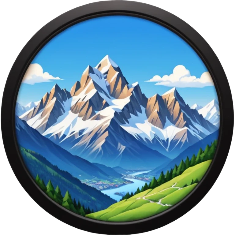 The Alps emoji