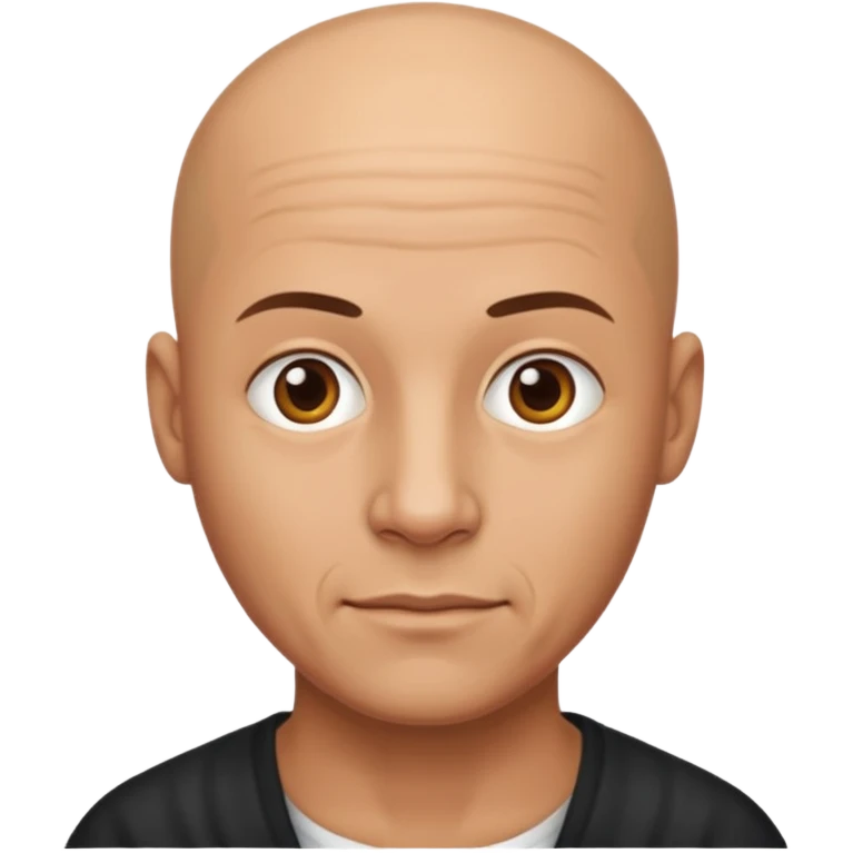 bald man emoji