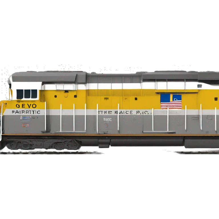 Make a Union Pacific GEVO on the side emoji