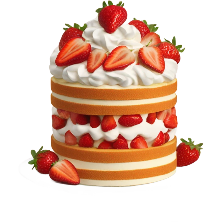Strawberry shortcake  emoji