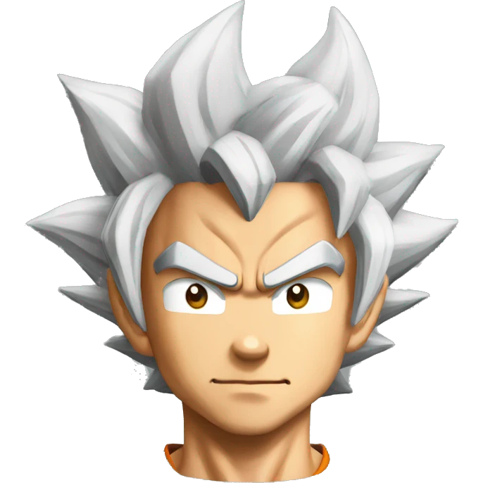 Goku from gragon ball z emoji