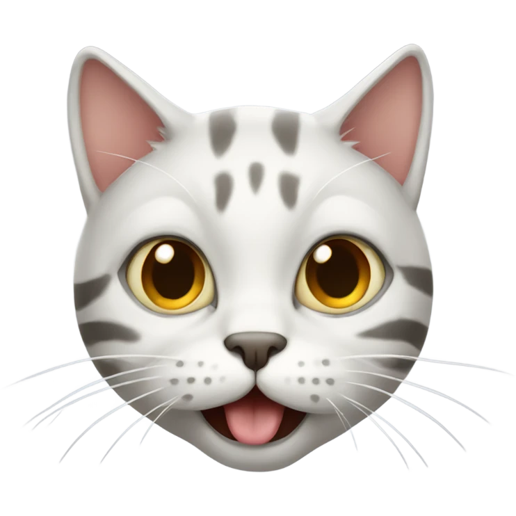 cat mewing emoji