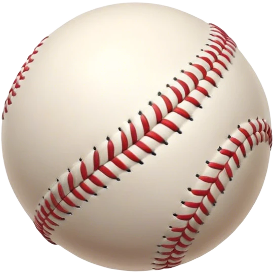 Cinematic Realistic Baseball Scene Emoji, depicted as an action-packed moment of a baseball in play with dynamic motion blur and crisp detailed textures, rendered with vibrant nostalgic lighting that captures the spirit of America's favorite pastime. emoji