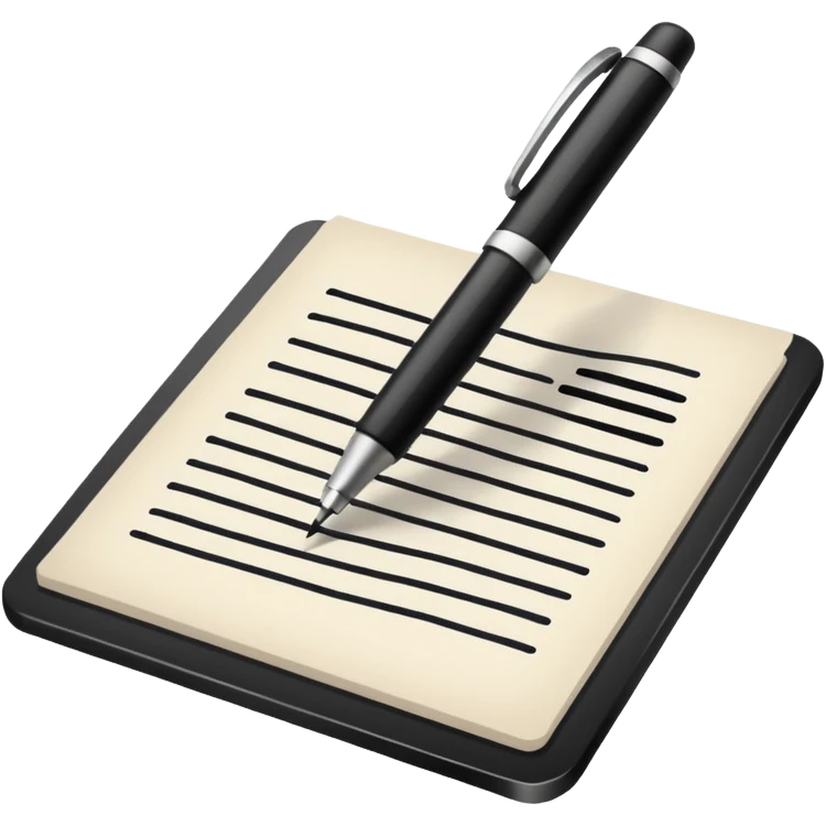 hand writing emoji