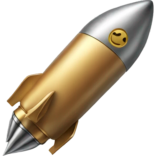bullet flying in air emoji